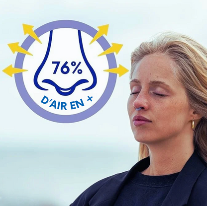 Dilatateur de nez - 76% d'air en +